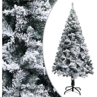 vidaXL &Aacute;rbol De Navidad Artificial Verde Con Nieve 150 Cm Vidaxl