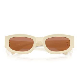 Miu Miu Sunglasses, female, White, Size: 53 MM Mub04S Sunglasses