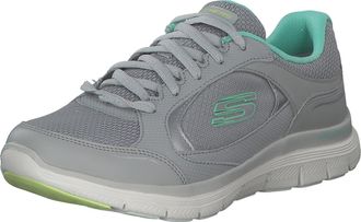 Skechers Womens/Ladies Flex Appeal 4.0 True Clarity Trainers (5 UK) (Grey/Turquoise)