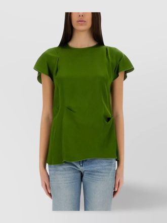 Victoria Beckham draped blouse
