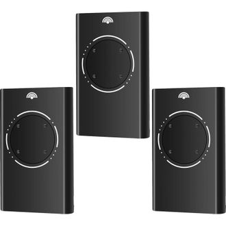 OEM Transmisores De Puerta De 4 Canales A 868 Mhz - Compatibles Con Los Modelos Xt4 868 Slh Lr, Xt2 868 Slh Lr Y Xt4/xt2 868 Slh - Negro (3)