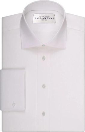 Ballantyne Blouses & Shirts - Heren - Zakelijke Overhemden - Wit - L - Overhemden