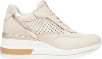 Nero Giardini Sneakers - Dames - Sneakers - Beige - 35 EU - Leer - Schoenen