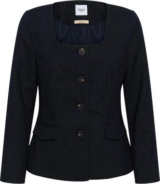 Saint Tropez Blazers - Dames - Jassen - Blauw - Maat: L Leer
