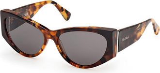 Max Mara MM0132 56A Womens Sunglasses Tortoiseshell Size 58