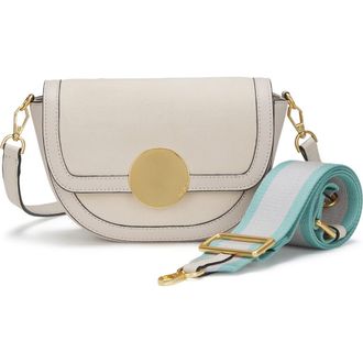 Oryany Lottie Suede Crossbody in Vanilla Cream at Nordstrom Rack