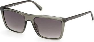 Guess Zonnebril - Heren - Zonnebrillen - Groen - 55 MM - Accessoires