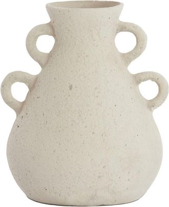 Light & Living Vaso Alto Light & Living Zephan Mate Crema - &Oslash;28,5x35 Cm