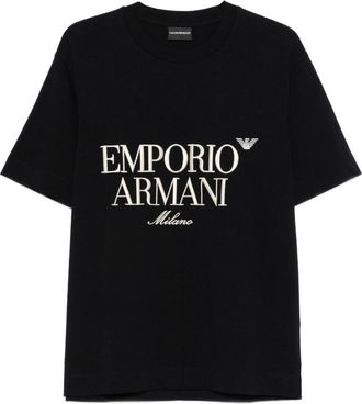 Emporio Armani Katoenen T-shirt met Emporio Armani-logo