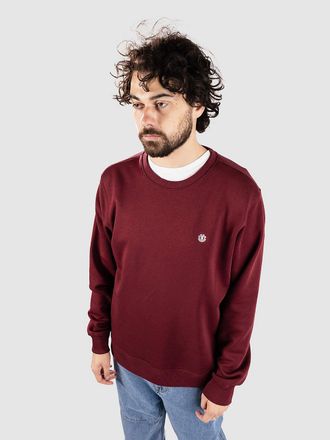 Element Icon Embroidery Felpa rosso