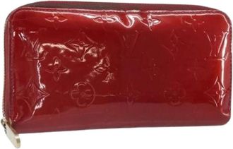 Louis Vuitton Pre-owned Wallet - Dames - Vintage Accessoires - Rood - ONE Size - Leer - Vintage