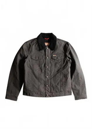 Iron And Resin Womens Scout Jacket In Charcoal