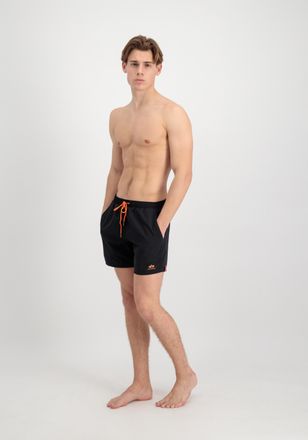 Alpha Industries Shorts ALPHA INDUSTRIES Basic Swim Short, Herren, Gr. XXS, Normalgr&ouml;ssen, schwarz, Obermaterial: 100% Polyester, Futter: 100% Polyester, Hosen Shorts