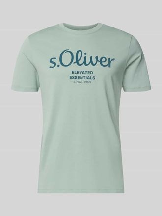 s.Oliver Red Label Regular Fit T-Shirt aus reiner Baumwolle in Lind, Gr&ouml;&szlig;e XXXL