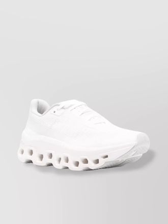 On void mesh rubber sneakers