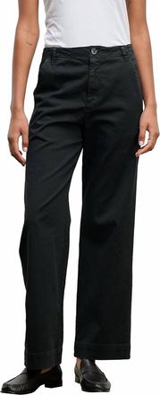 Velvet Den Wide Leg Pant In Black