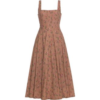 Agua Bendita Frontera Quebrada Midi Dress in Multi at Nordstrom, Size Small