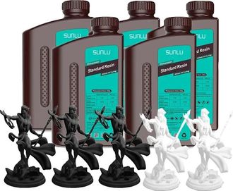OEM Resina Para Impresi&oacute;n 3d, Alta Precisi&oacute;n, Bajo Olor, Est&aacute;ndar 3bk2wt