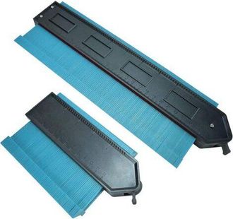 OEM Herramienta De Copia De Contornos Con Bloqueo De 2 Piezas (12 Cm Y 25 Cm) Plantilla Para Copiar Con Precisi&oacute;n Formas Irregulares Y Dif&iacute;ciles - Herrami