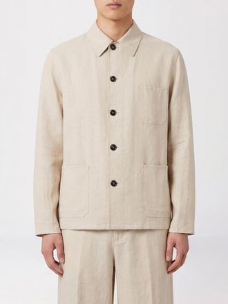 Giorgio Armani Giacca camicia in viscosa e lino Giorgio Armani