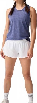 Brooks Luxe Tank Top In Heather Night Shadow