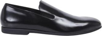 Jil Sander Loafer - Heren - Loafers - Zwart - 45 EU - Leer - Schoenen