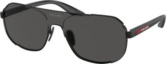 Prada PS53YS 1AB06F Mens Sunglasses Black Size 140