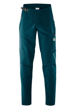Gonso Radhose GONSO PISCADU, Damen, Gr. 3XL, Normalgr&ouml;ssen, blau (fossil blau), 93% Polyamid, 7% Elastan, Hosen Radhose, Herren Bike-Hose, lange MTB Fahrrad