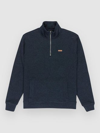 Quiksilver Keller 1/4 Zip Fleece Pullover blau