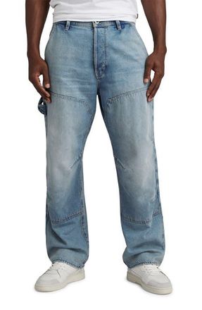 G-Star 3D Loose Fit Carpenter Jeans in Sun Faded Fogbow at Nordstrom, Size 29 X 30