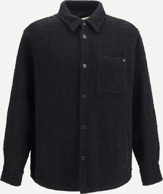 Valentino Giacca testurizzata con collo alto Man 48