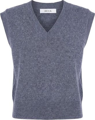 Jucca Maglieria Scollo a V - - Knitwear - Donna - Grigio - S
