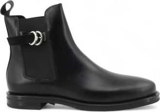 Frau Chelsea Boots - Dames - Chelseaboots - Zwart - 36 EU - Leer - Schoenen