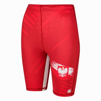 OEM Mallas De Running Para Mujer 1/3 Polska Prime S Rojas