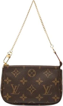 Louis Vuitton Pre-owned Mini Bags, female, Brown, Size: ONE SIZE Pre-owned Fabric Mini Bag