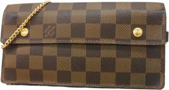 Louis Vuitton Ebene Long Wallet (Bi-Fold) (Pre-Owned)