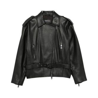 Emporio Armani Mujer, Chaquetas, Negro, Talla: XS