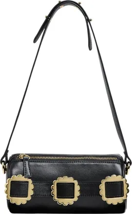 Cynthia Rowley Mini Drum Bag in Black at Nordstrom