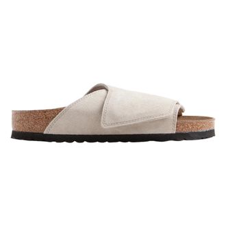 Birkenstock Sliders, male, Gray, Size: 11 US Solana Oyster