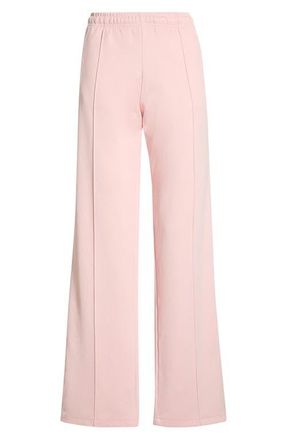 Re/Done Sunland Zip Pocket Track Pants in Pink Salt With Red at Nordstrom, Size X-Small