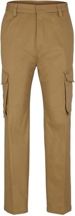 HUGO BOSS Hugo Mens Falko Solid Patterned Combat Cargo Pants in Open Brown - Size 28W/32L