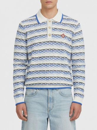 Casablanca Polo in cotone a righe Casablanca