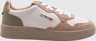 Autry Sneakers Medalist Low in pelle di vitello liscia con punta traforata