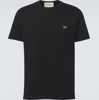 Valentino VLogo cotton jersey T-shirt
