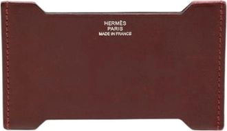 Herm&egrave;s Pre-owned Cardholder - - Pre-owned - Donna - Rosso - ONE SIZE