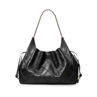 Tory Burch Large Fleming Tote - female - Tory Burch - Shoulder Bags - Black - ONE SIZE - Bags