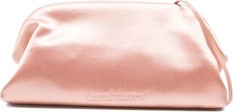 Alberta Ferretti Pink Satin Rectangular Bag