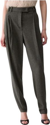 Liu Jo Cf 6076T800Al 9596 Pantalones Rectos - Trousers - Mujer - Verde - M