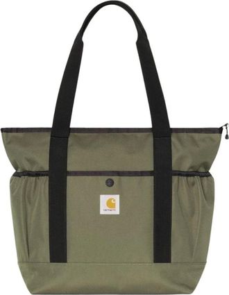 Carhartt Work in Progress Tassen, unisex, Groen, ONE Size, Polyester, Clapton Tote Bag