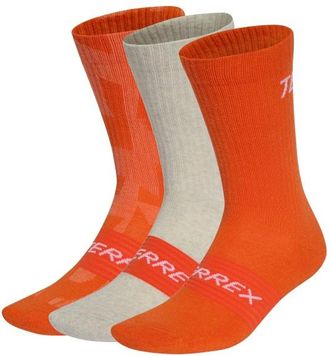 ADIDAS TERREX TRX MT Sock 3-Pack Multifunktionssocken f&uuml;r Herren | rot